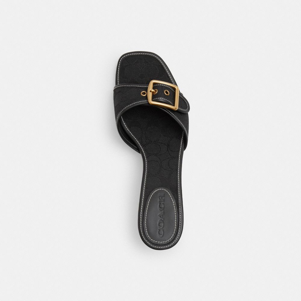 Margot Sandal In Signature Jacquard