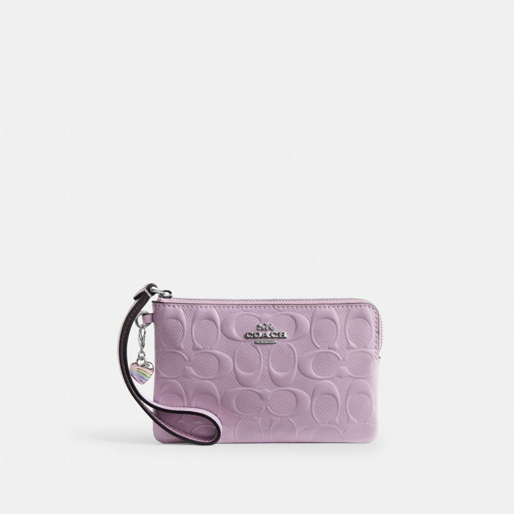 Corner Zip Wristlet
