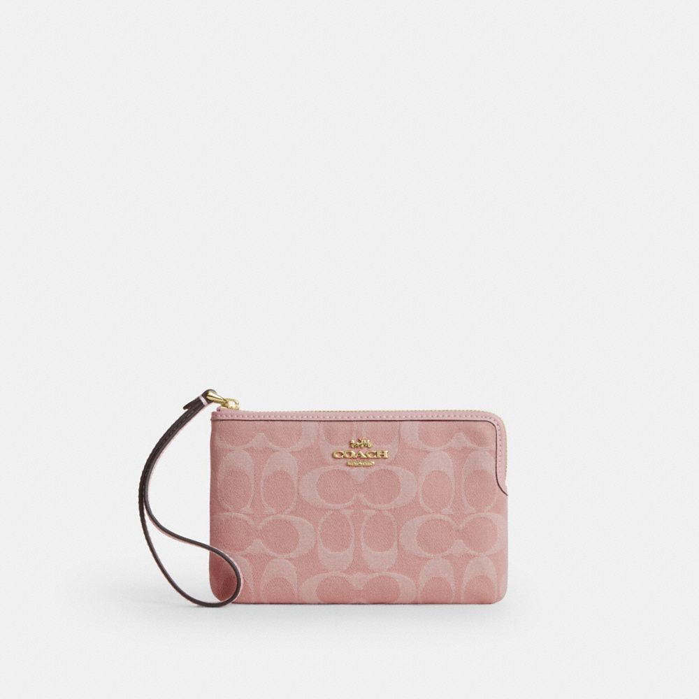Corner Zip Wristlet