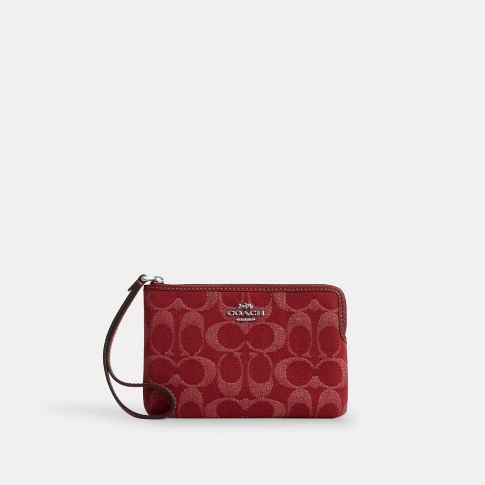 Corner Zip Wristlet