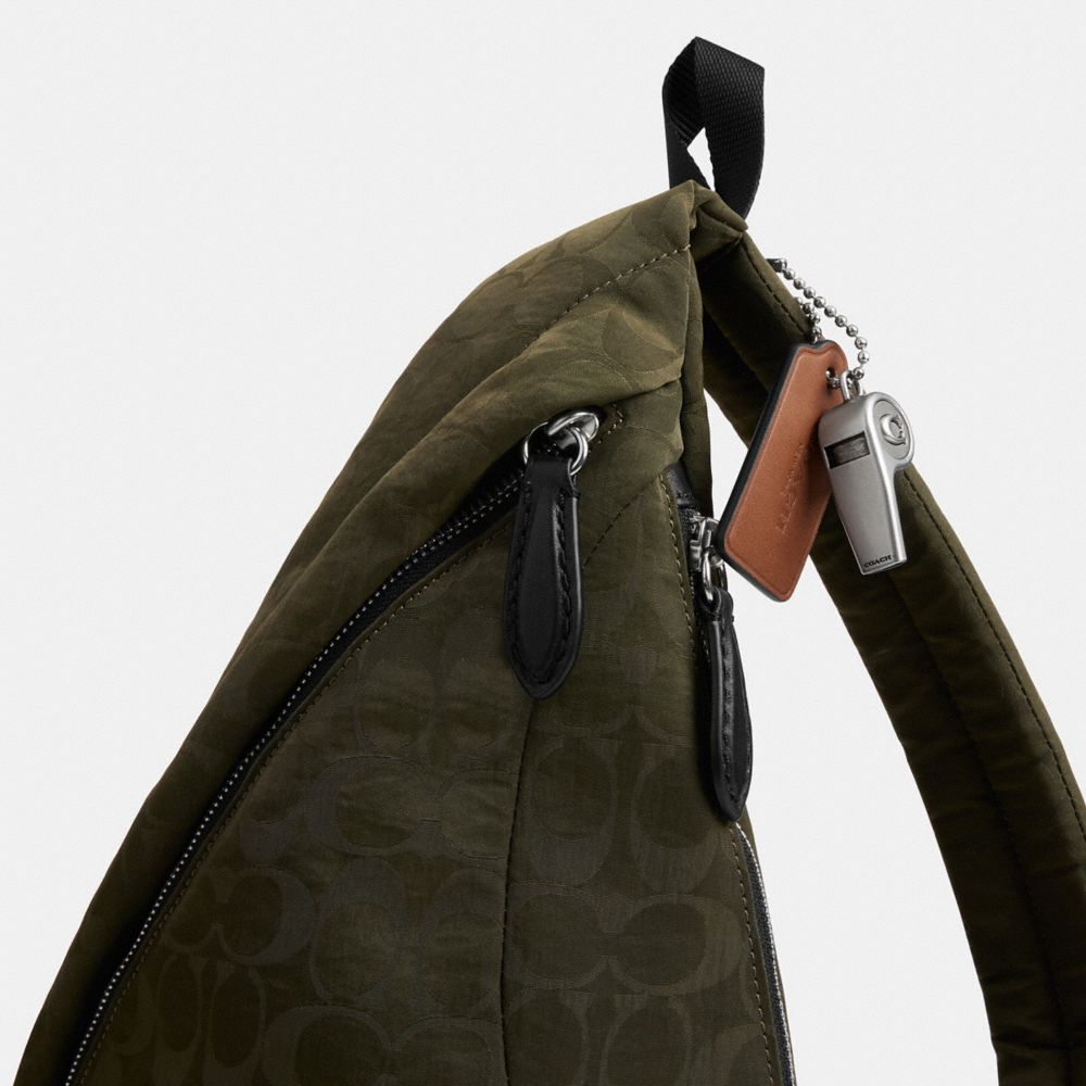 Lachlan Sling In Signature Nylon