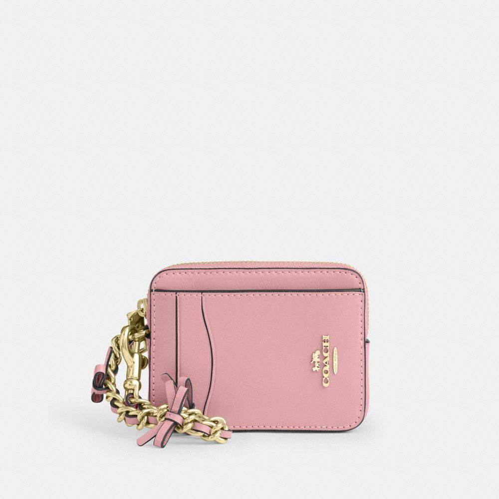 Zip Card Case In Signature Canvas