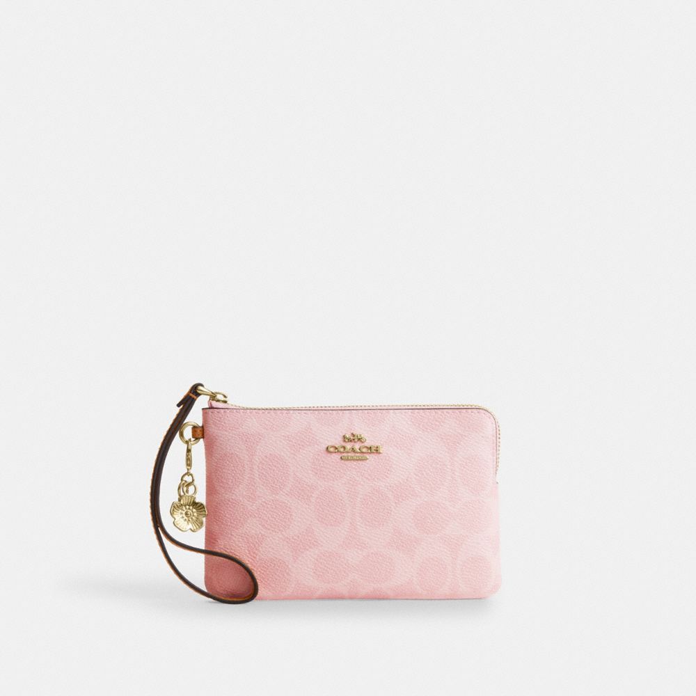Corner Zip Wristlet