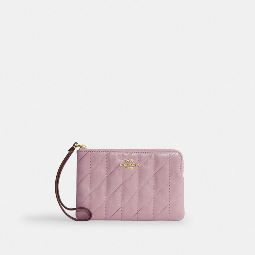 Corner Zip Wristlet