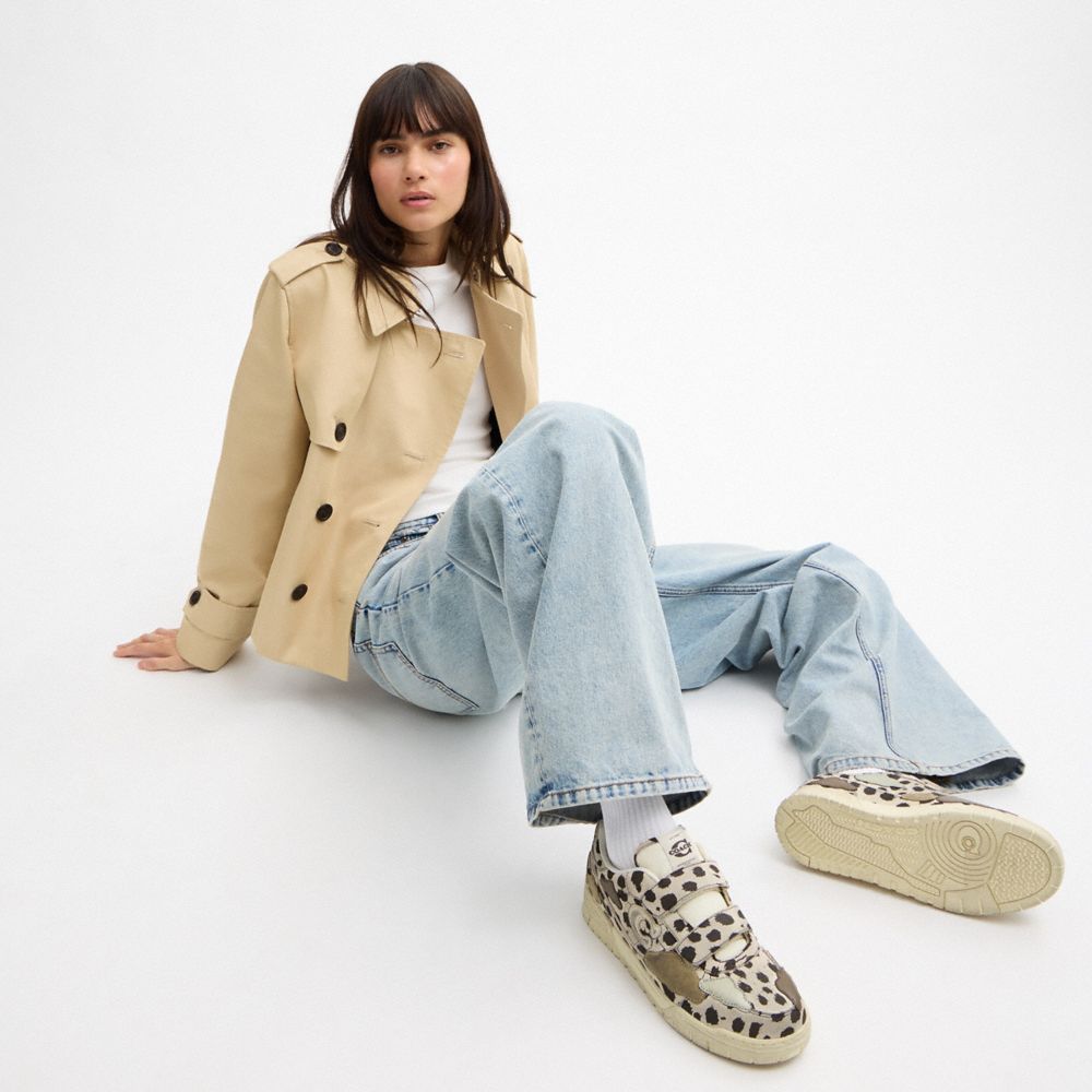 Double Strap Soho Sneaker With Clouds