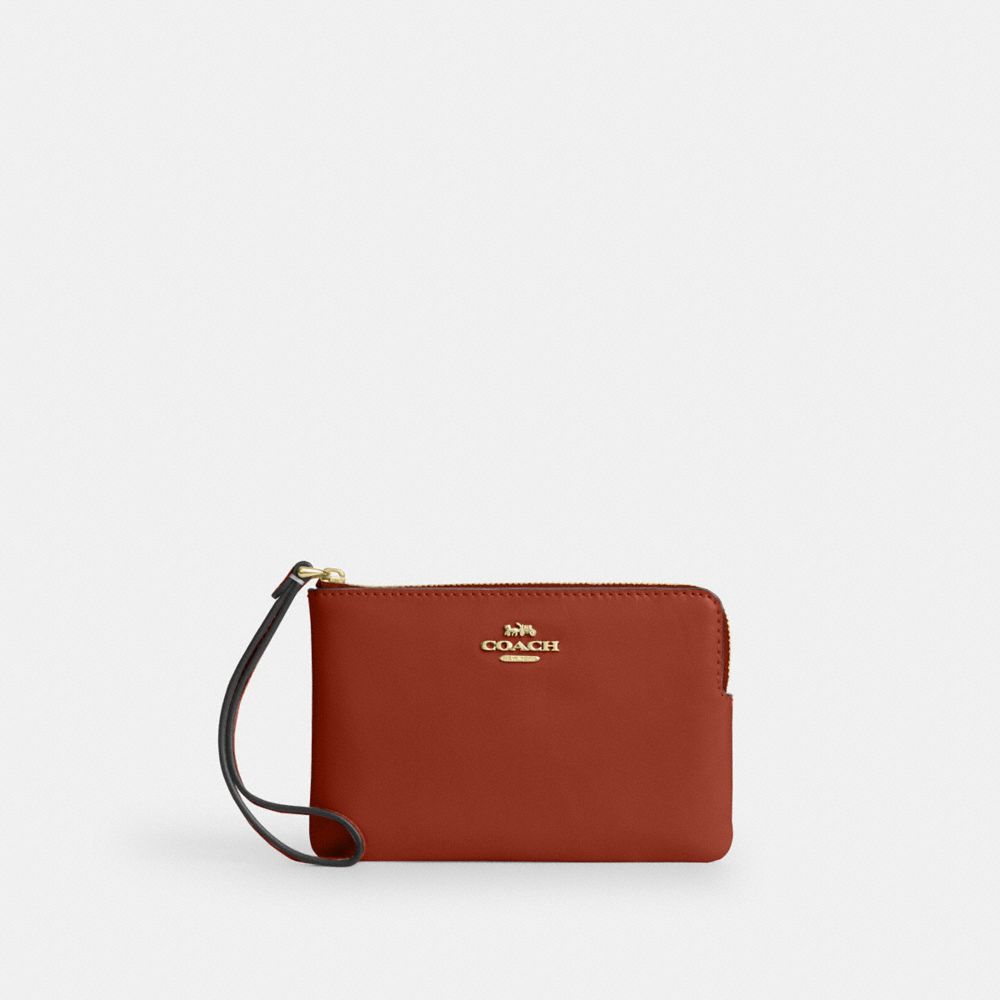 Corner Zip Wristlet