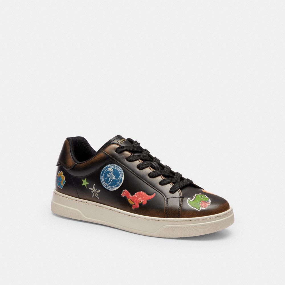 Rexy 10th Birthday High Line Sneaker With Sticker Print