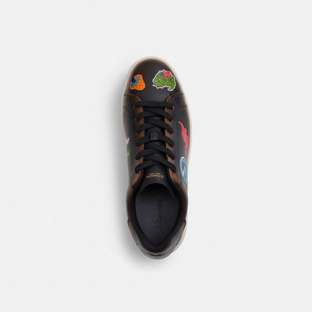 Rexy 10th Birthday High Line Sneaker With Sticker Print