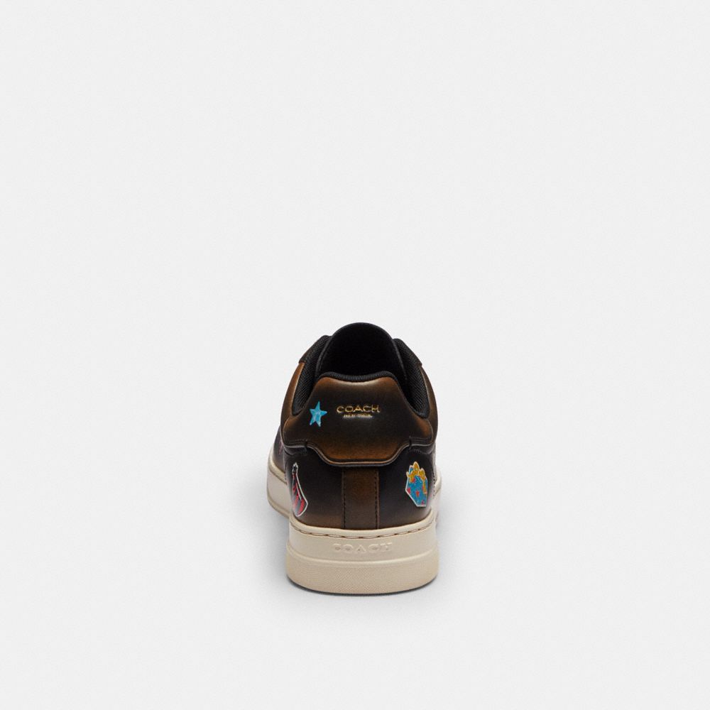 Rexy 10th Birthday High Line Sneaker With Sticker Print