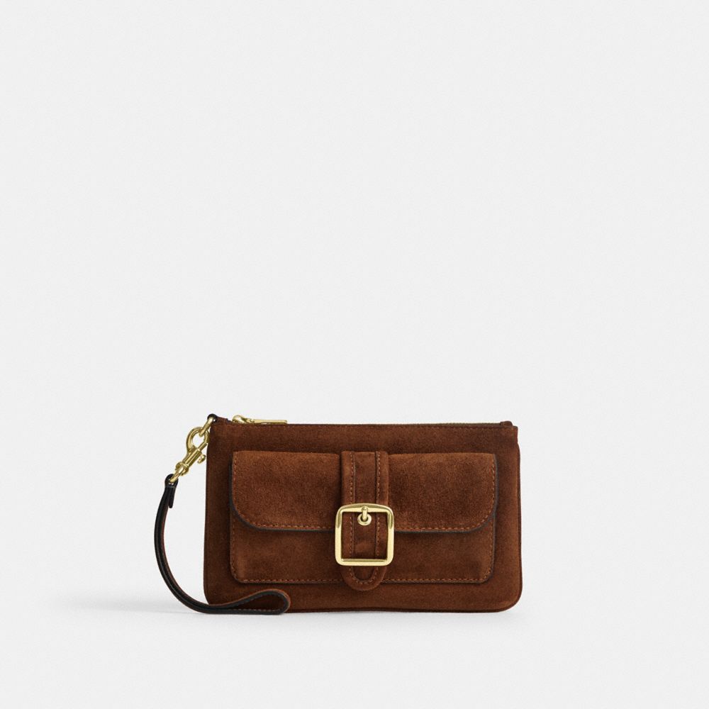 Ashton Wristlet In Haircalf