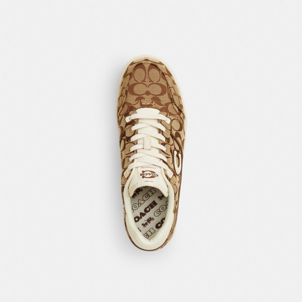 Soho Sneaker In Signature Sateen Jacquard