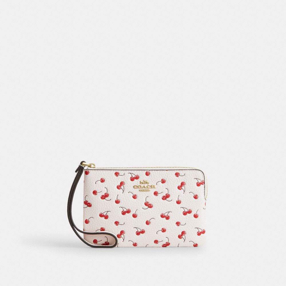 Corner Zip Wristlet
