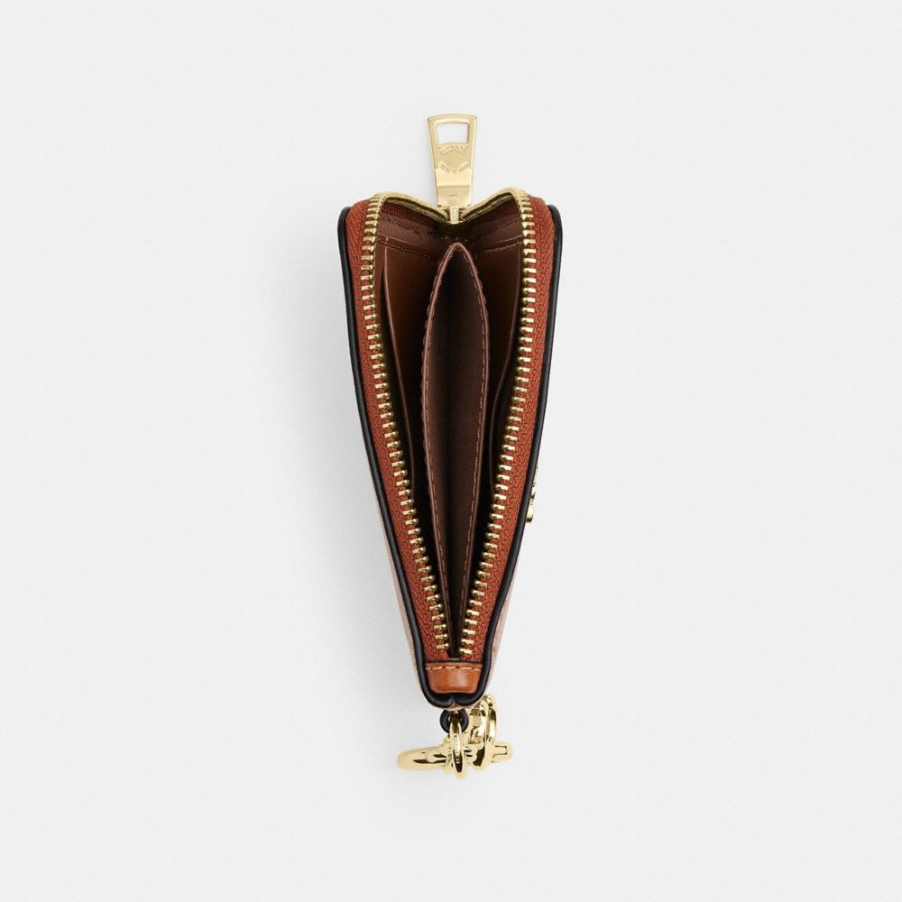 Small Corner Zip Wallet