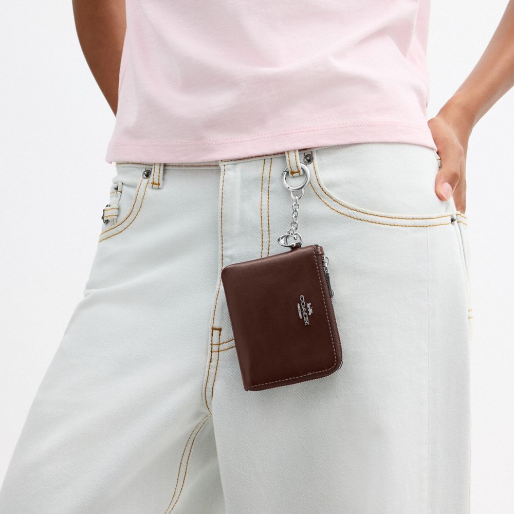 Small Corner Zip Wallet