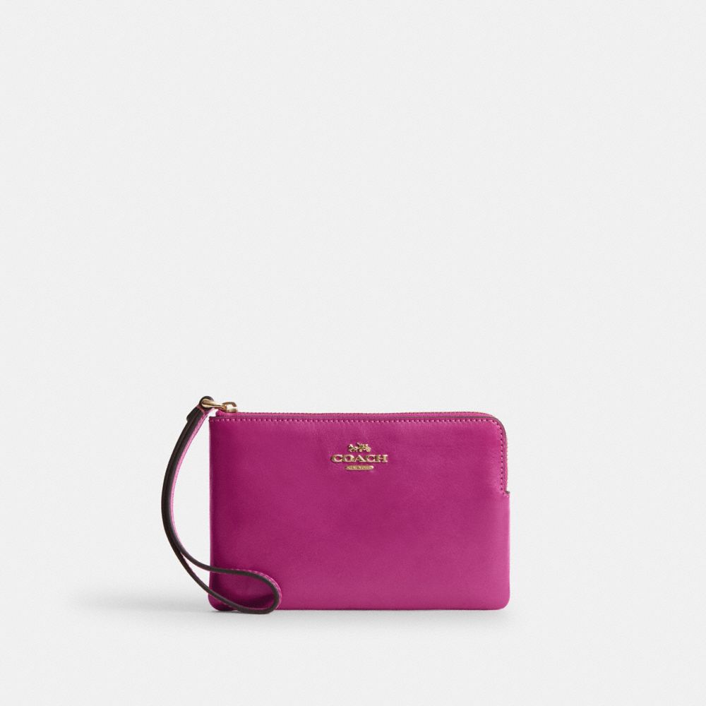 Corner Zip Wristlet