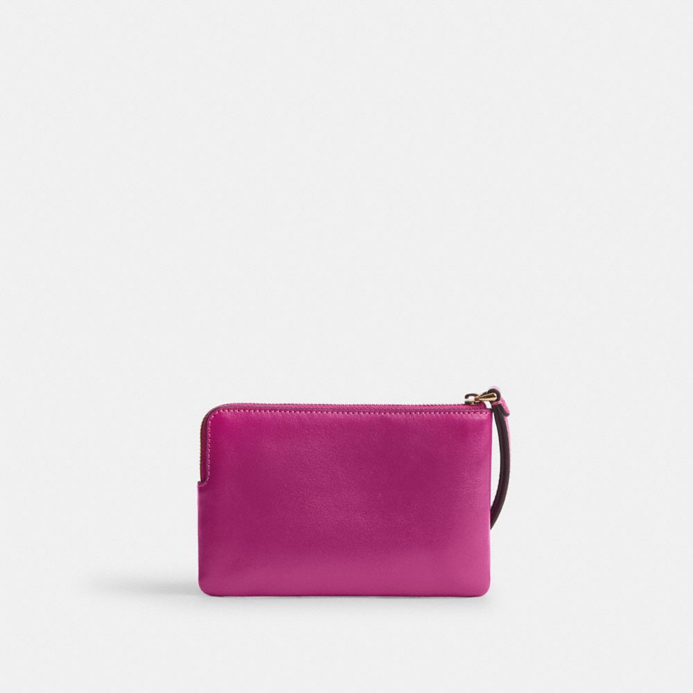 Corner Zip Wristlet