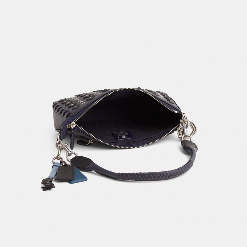 Custom Nolita Wristlet 24 With Floral Rivets