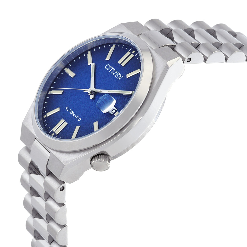 Tsuyosa Automatic Blue Dial Men's Watch NJ0151-88L