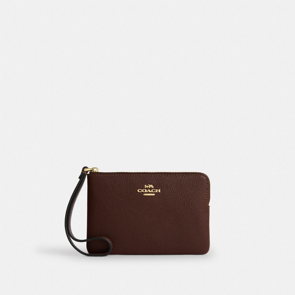 Corner Zip Wristlet