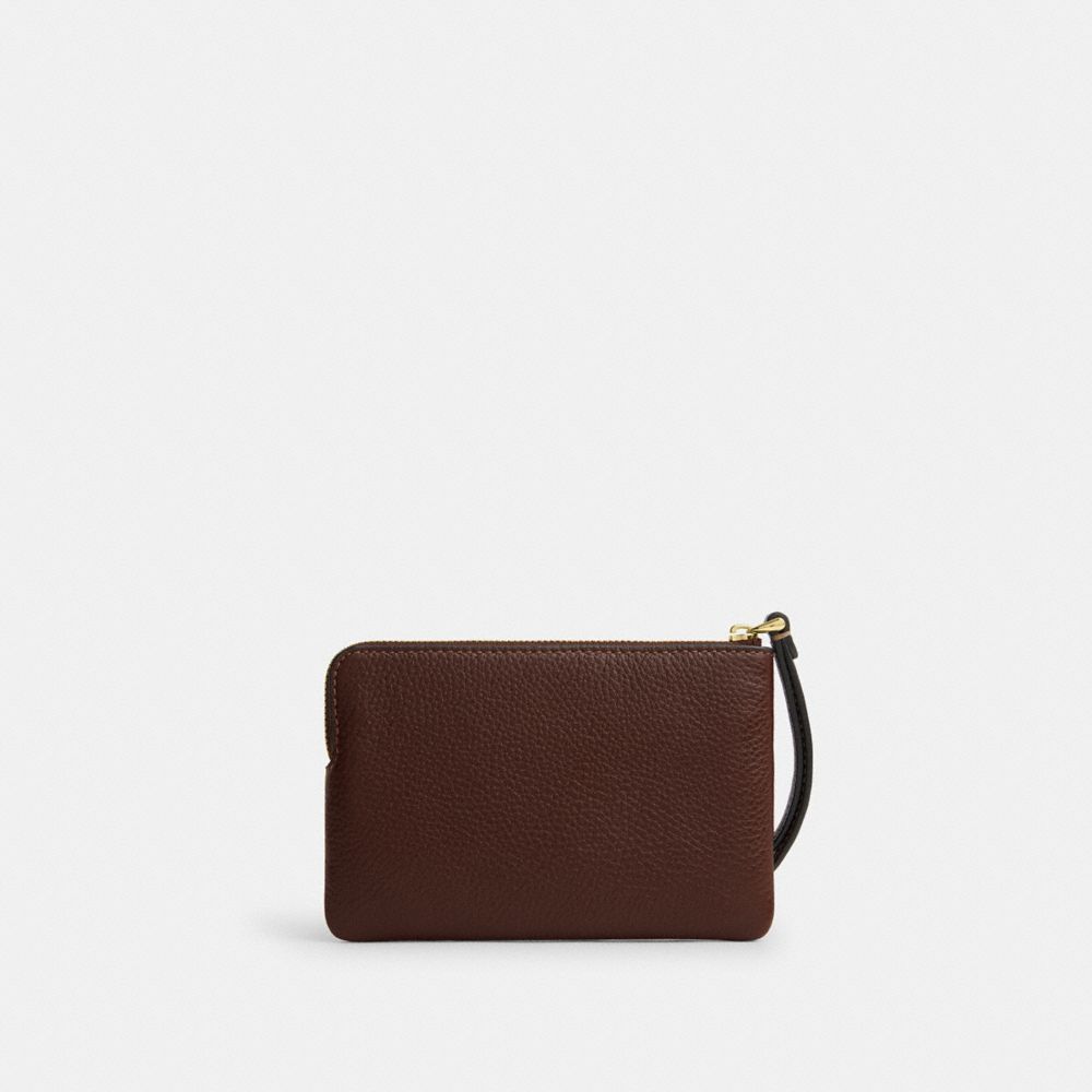 Corner Zip Wristlet