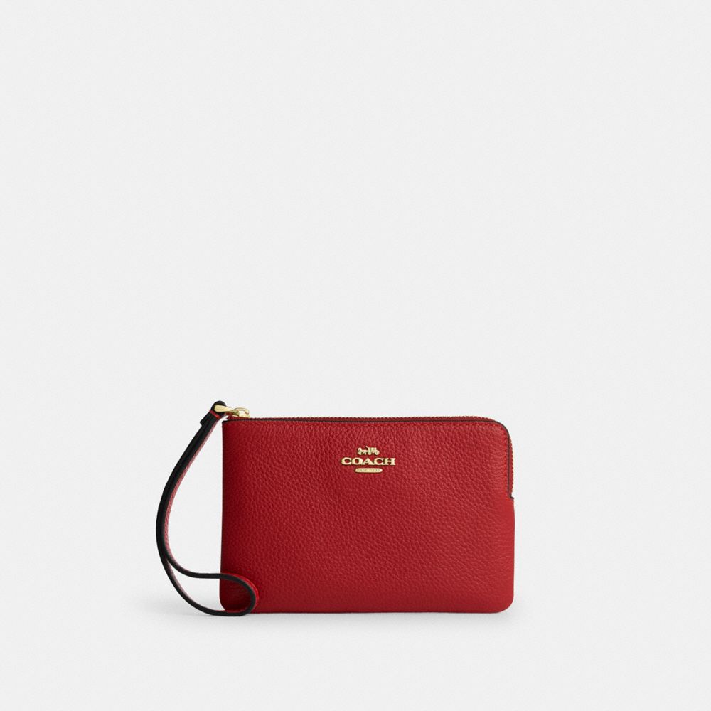 Corner Zip Wristlet