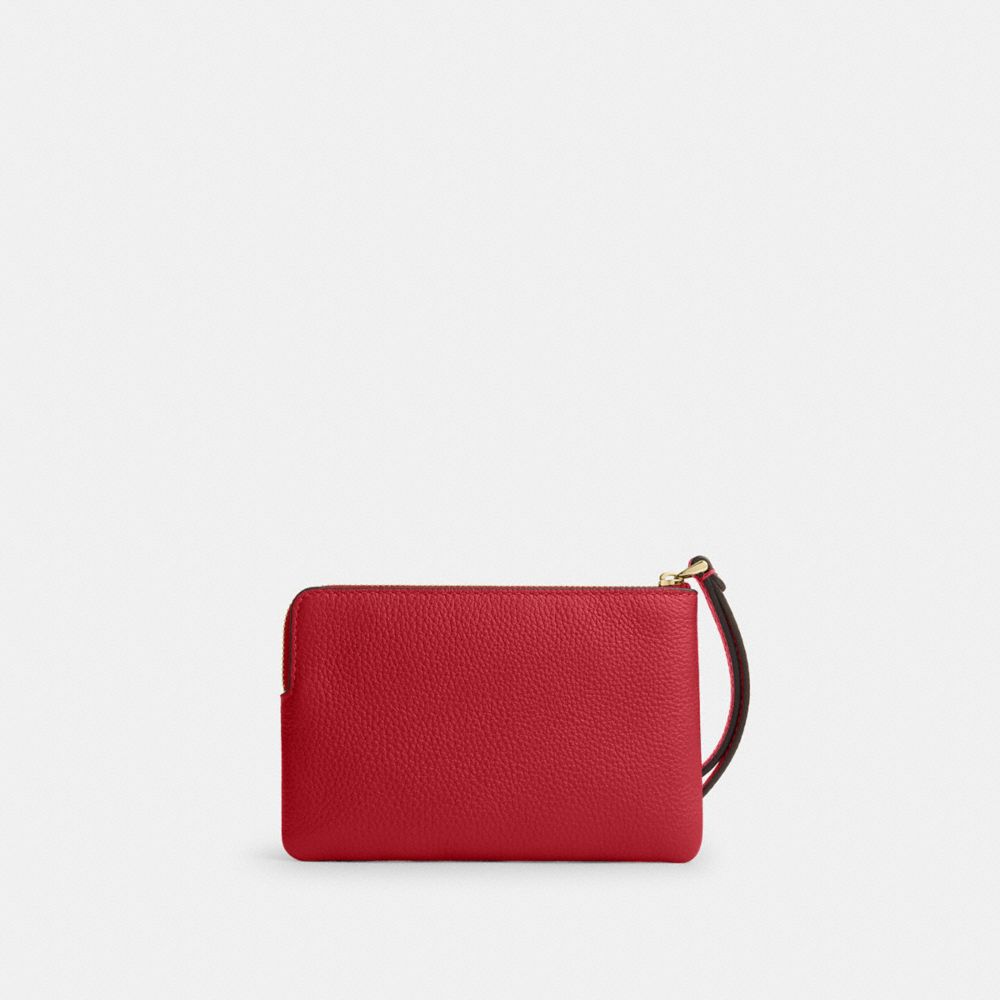Corner Zip Wristlet