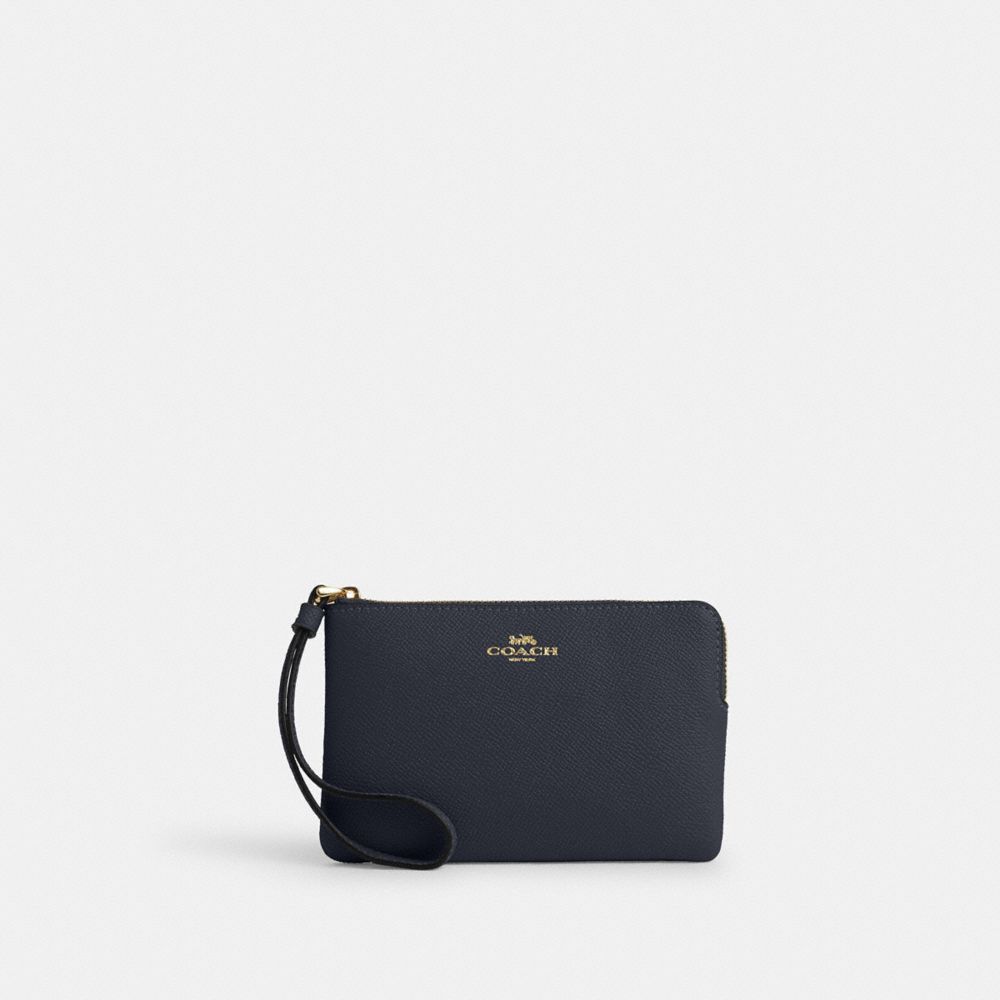 Corner Zip Wristlet