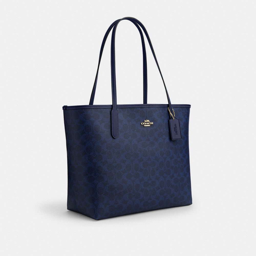 City Tote Bag In Signature Canvas