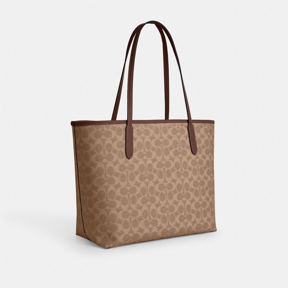 City Tote Bag In Signature Canvas