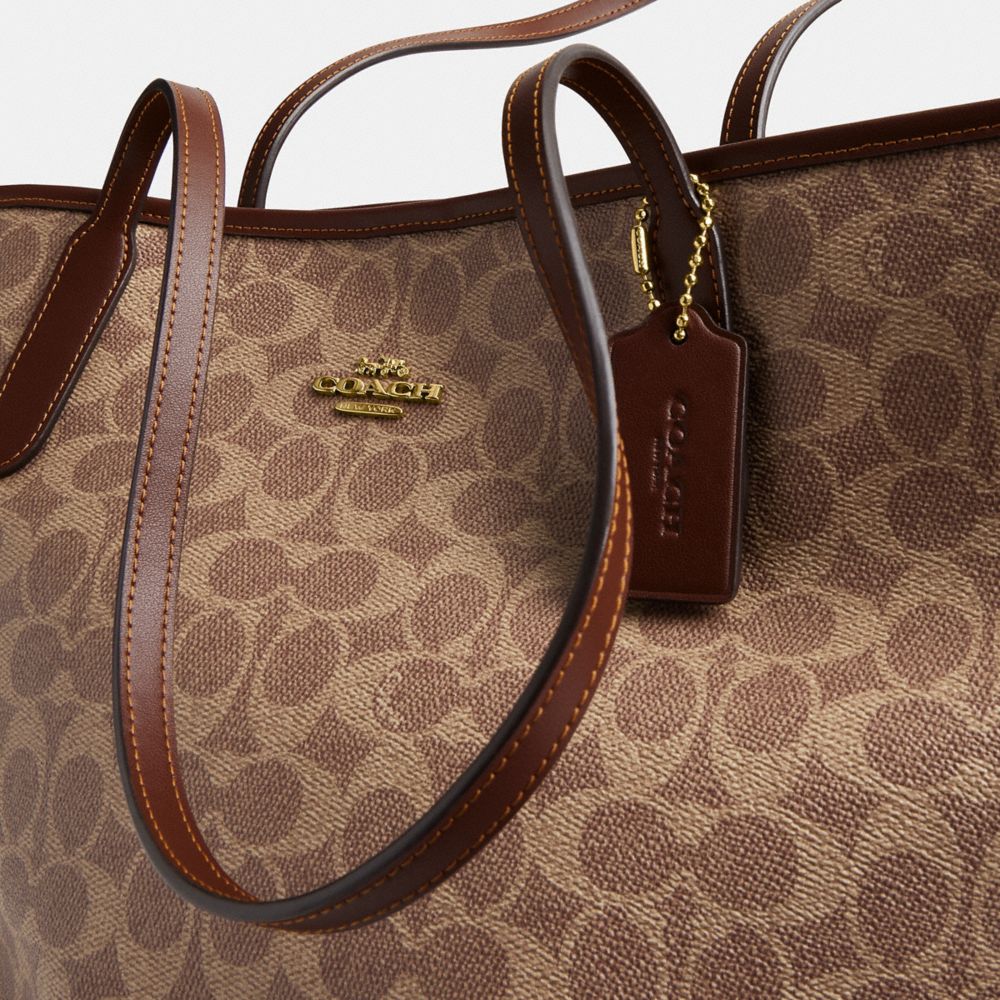 City Tote Bag In Signature Canvas