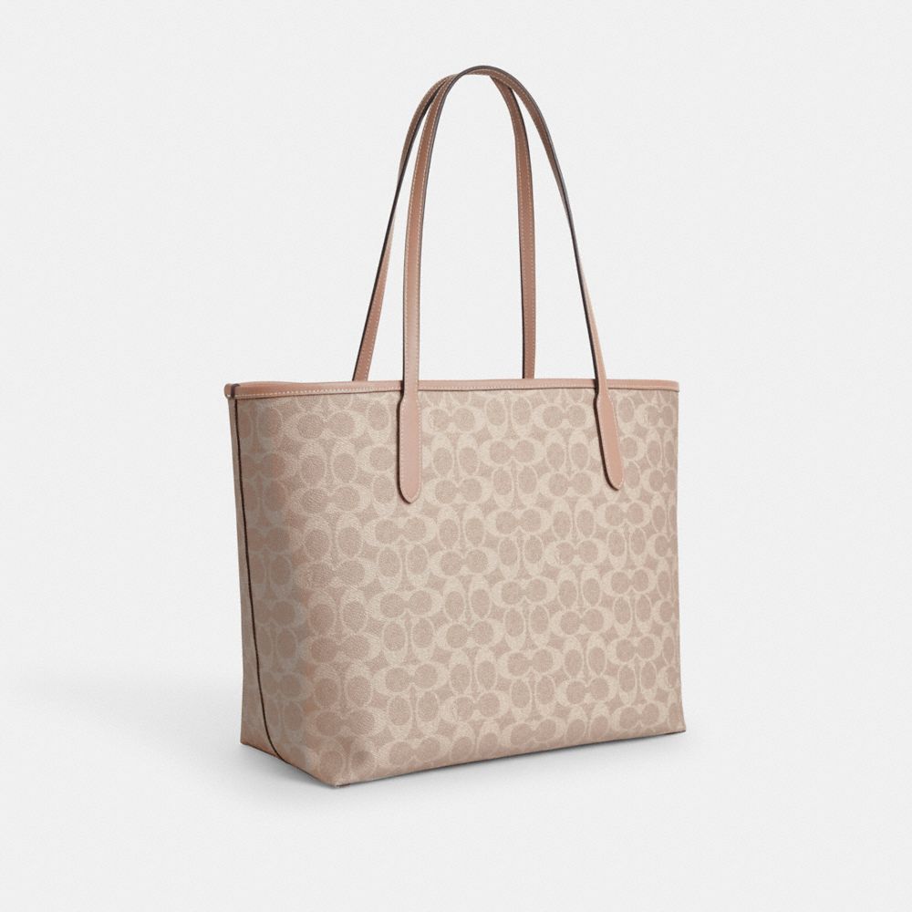 City Tote Bag In Signature Canvas