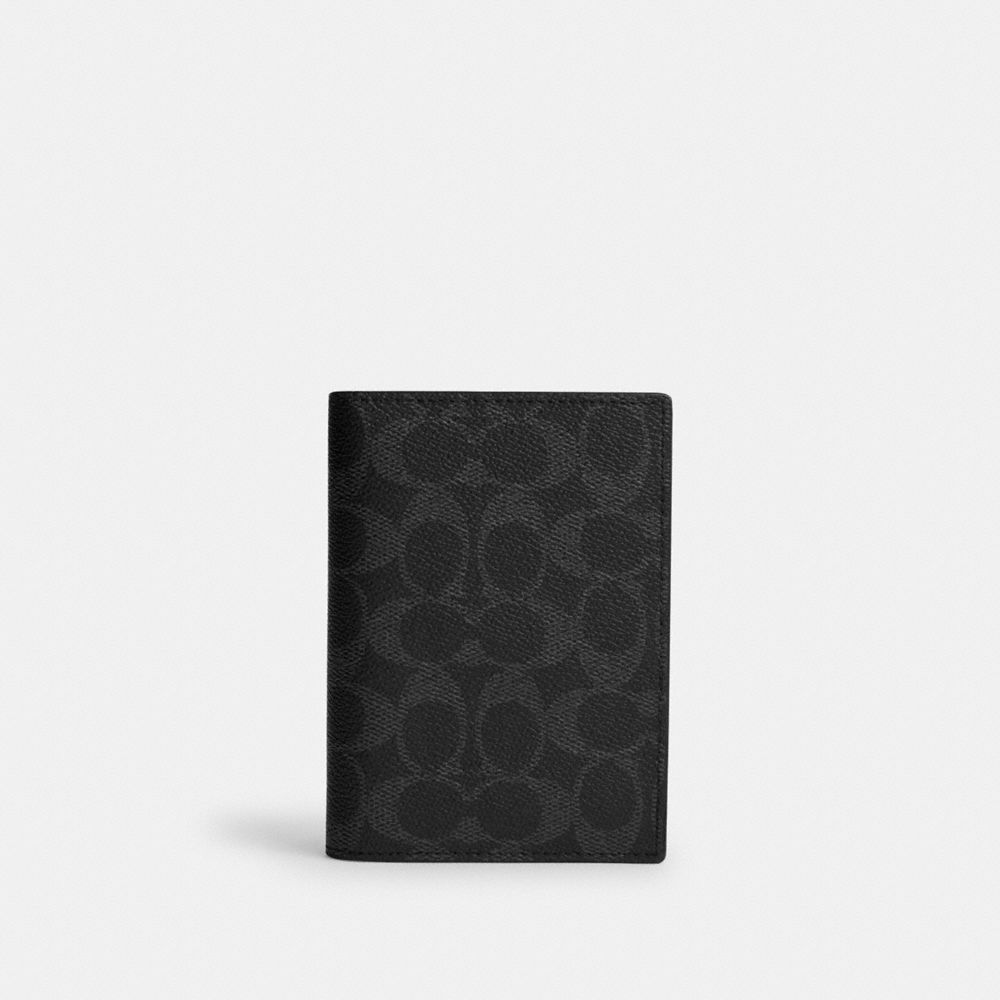 Passport Card Case In Signature Camo Print