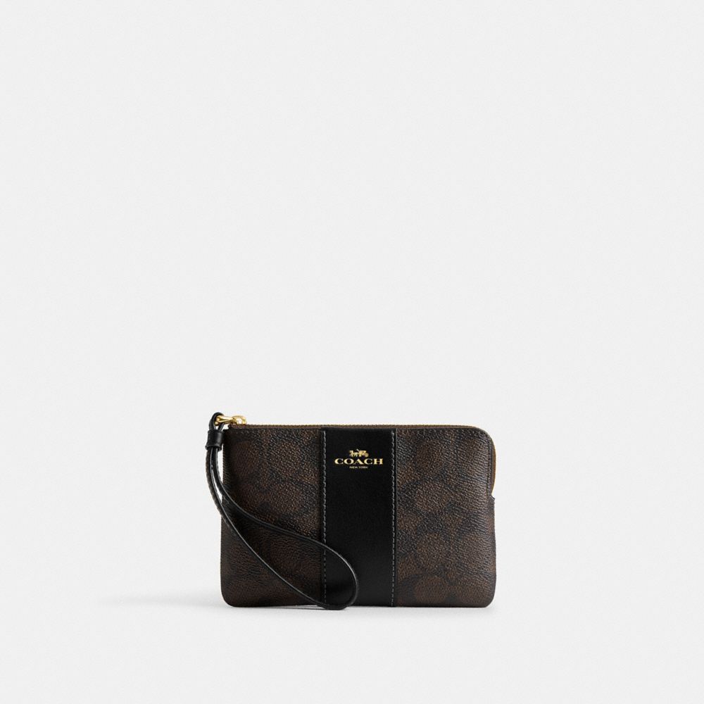 Corner Zip Wristlet