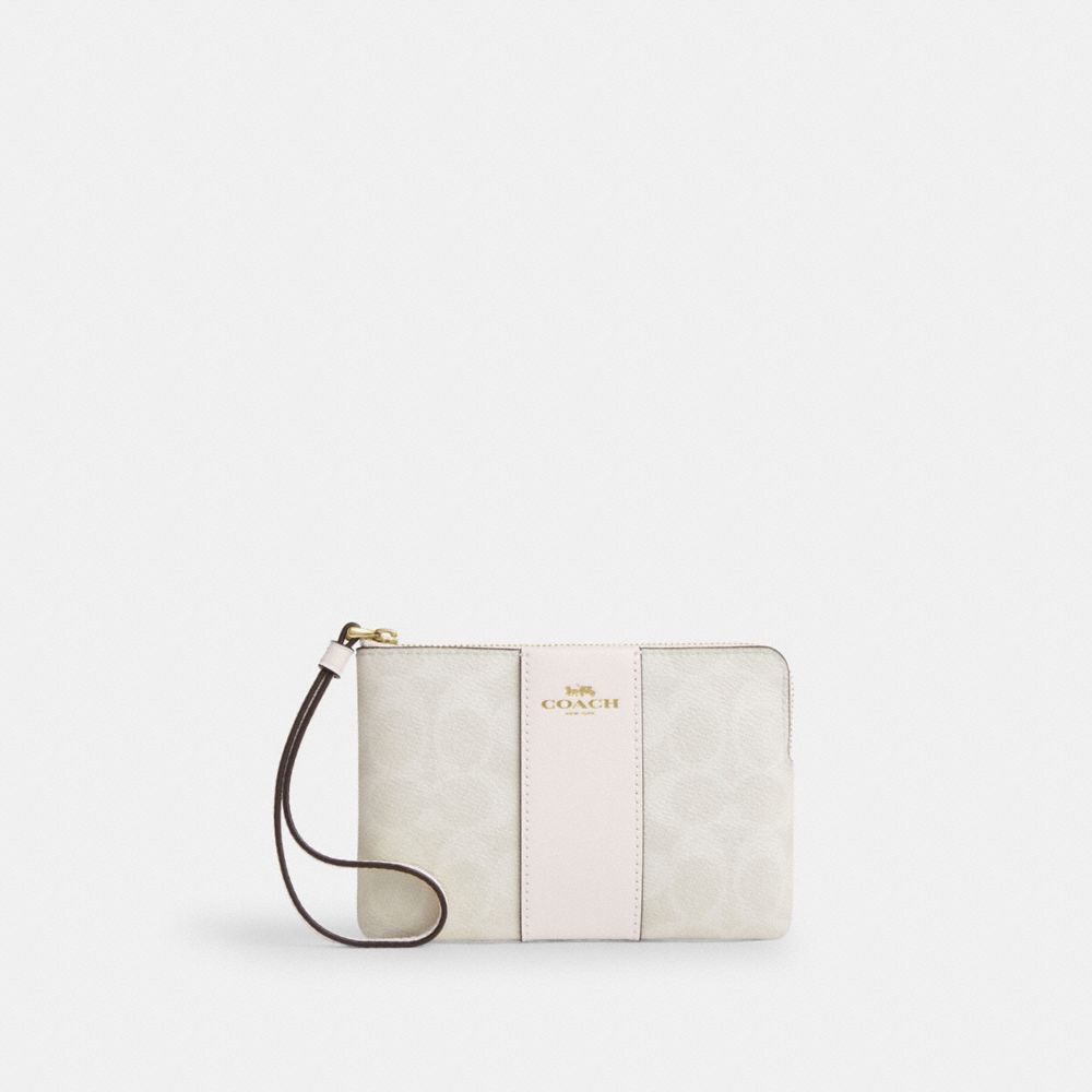 Corner Zip Wristlet