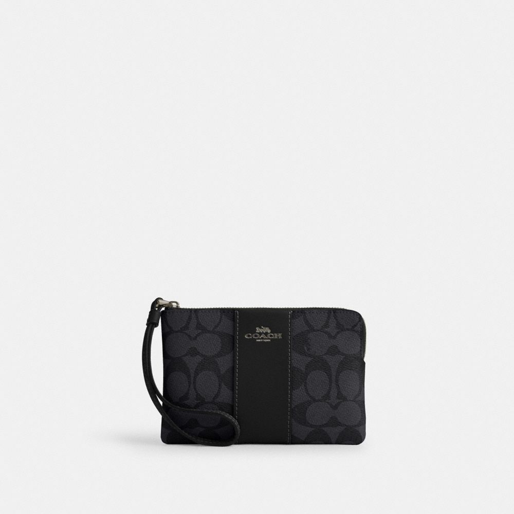 Corner Zip Wristlet