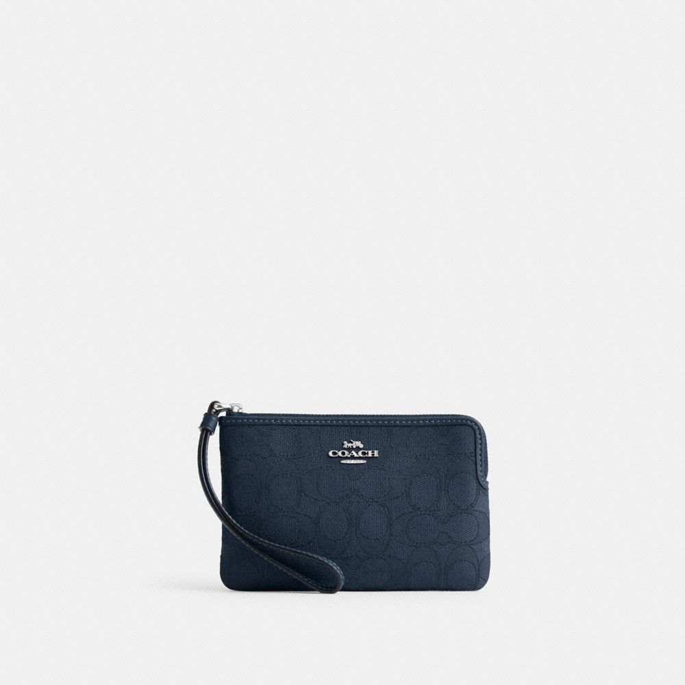 Corner Zip Wristlet