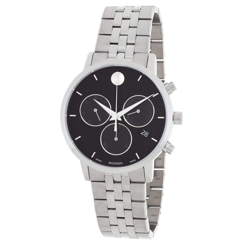 Movado Museum Classic Quartz Black Dial Men's Watch 0607776