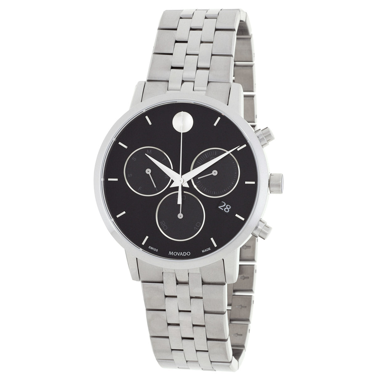 Movado Museum Classic Quartz Black Dial Men's Watch 0607776
