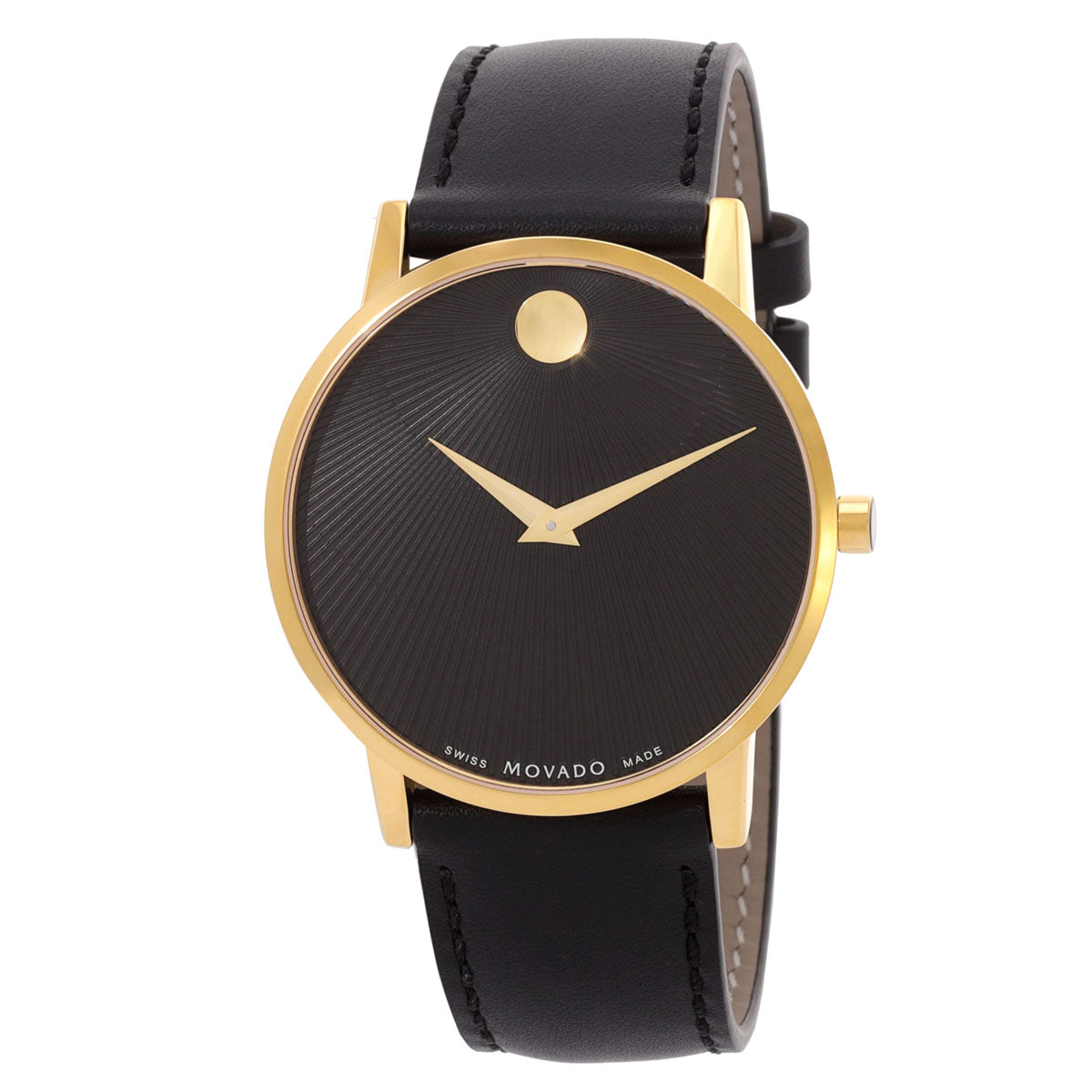 Movado Museum Classic Quartz Black Dial Men's Watch 607799