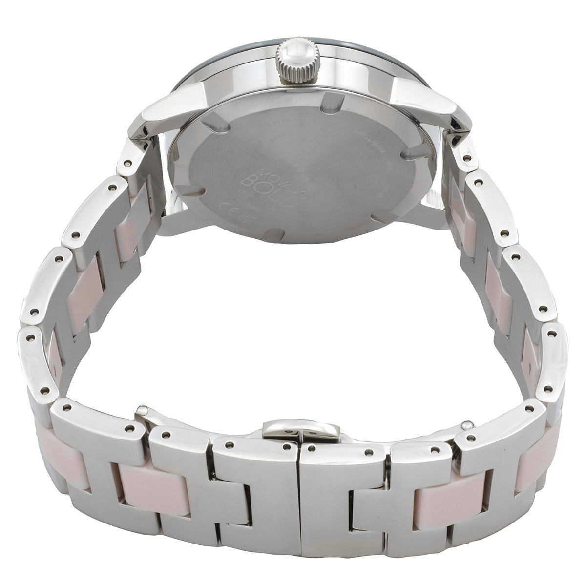 Open Box - Movado Bold Quartz Silver Dial Ladies Watch 3600801