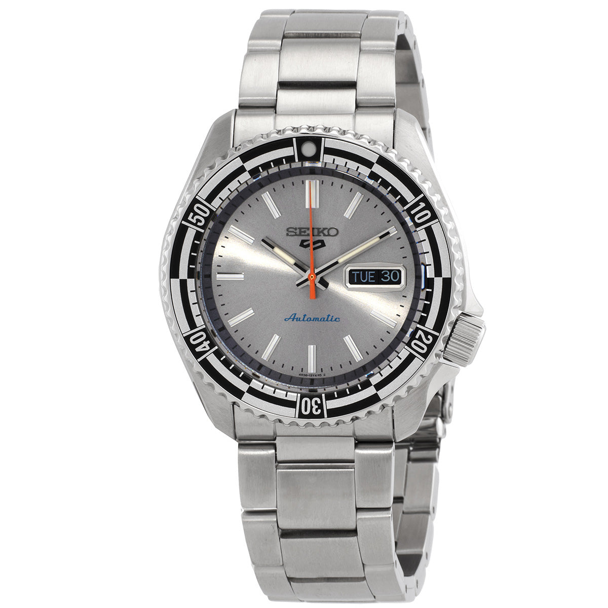 Seiko 5 Sports Automatic Silver Dial Men's Watch SRPK09K1