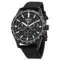 Seiko Chronograph Quartz Black Dial Men's Watch SSB417P1