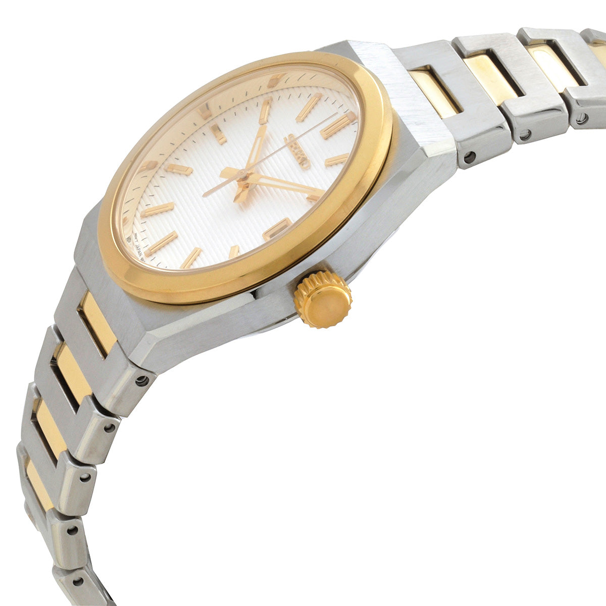 Seiko Essentials Quartz White Dial Ladies Watch SUR578P1