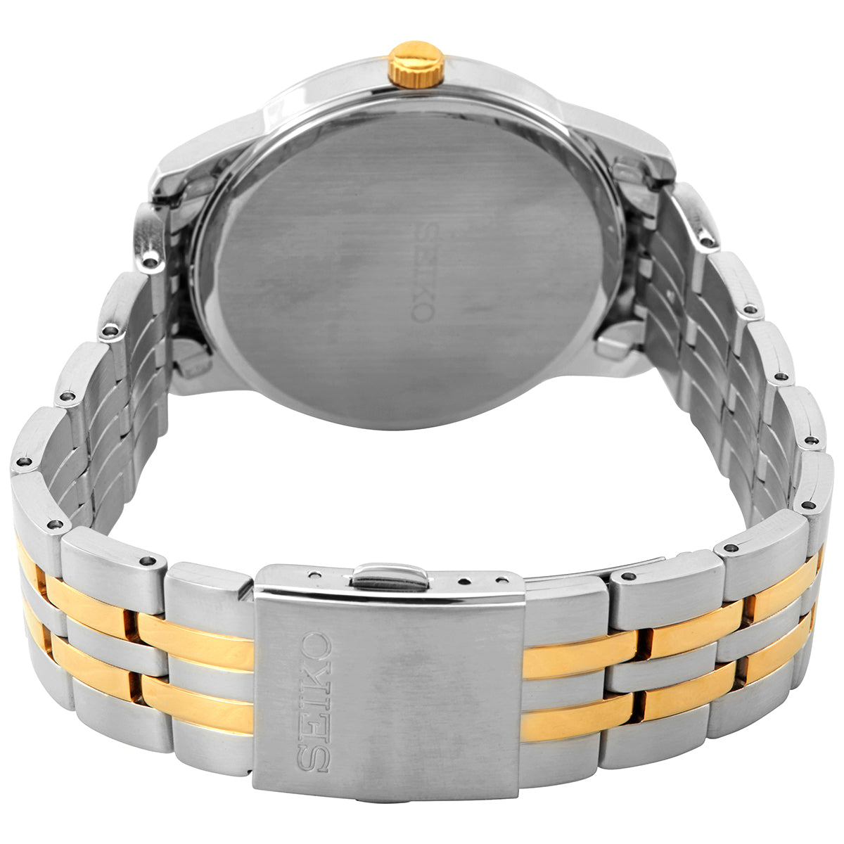 Seiko Essentials Quartz White Dial Men's Watch SUR402