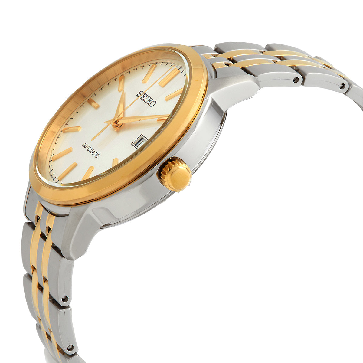 Seiko Essentials Automatic Silver Dial Men's Watch SRPH92