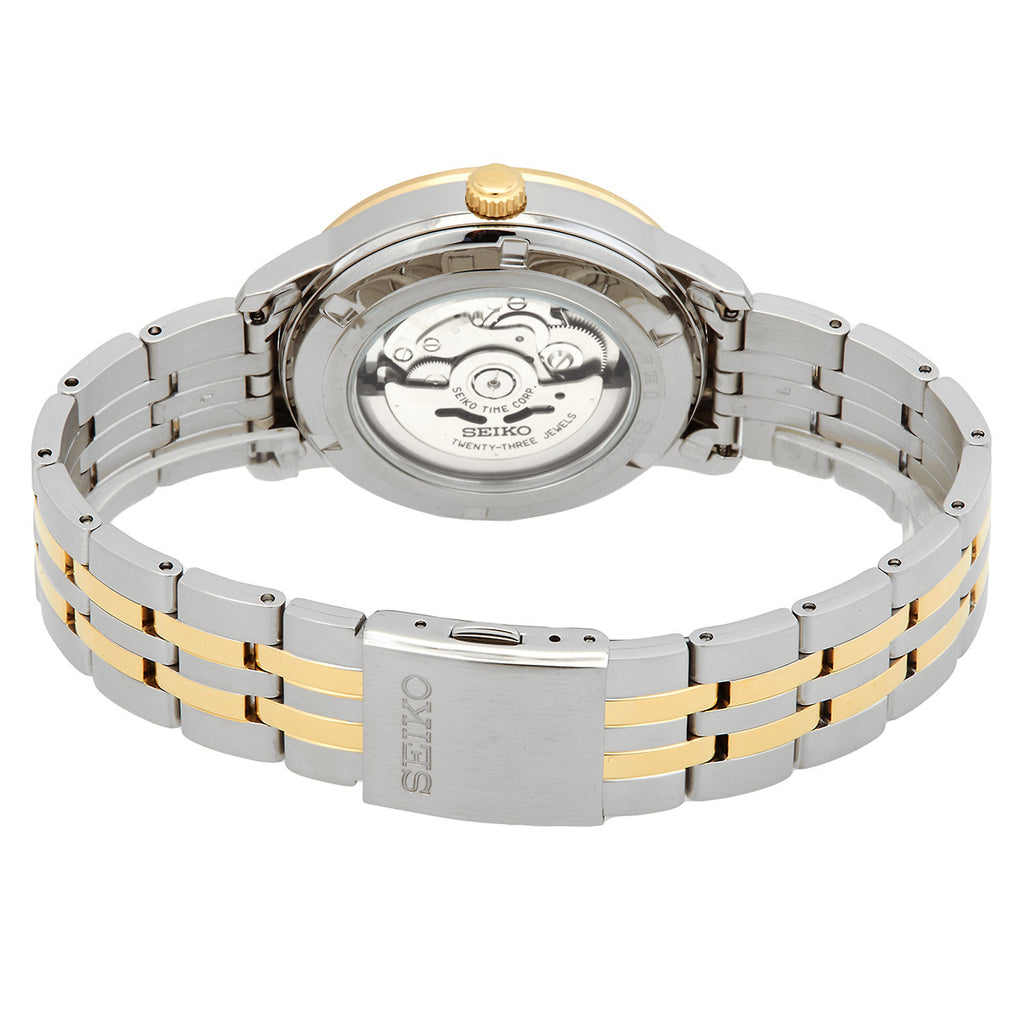 Seiko Essentials Automatic Silver Dial Men's Watch SRPH92