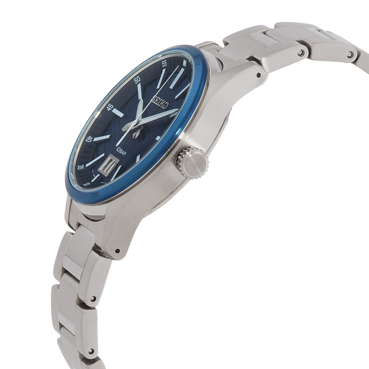 Seiko Essentials Quartz Blue Dial Men's Watch SUR559P1
