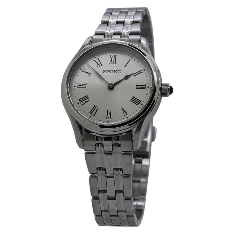 Seiko Quartz Cream Dial Ladies Watch SWR069P1