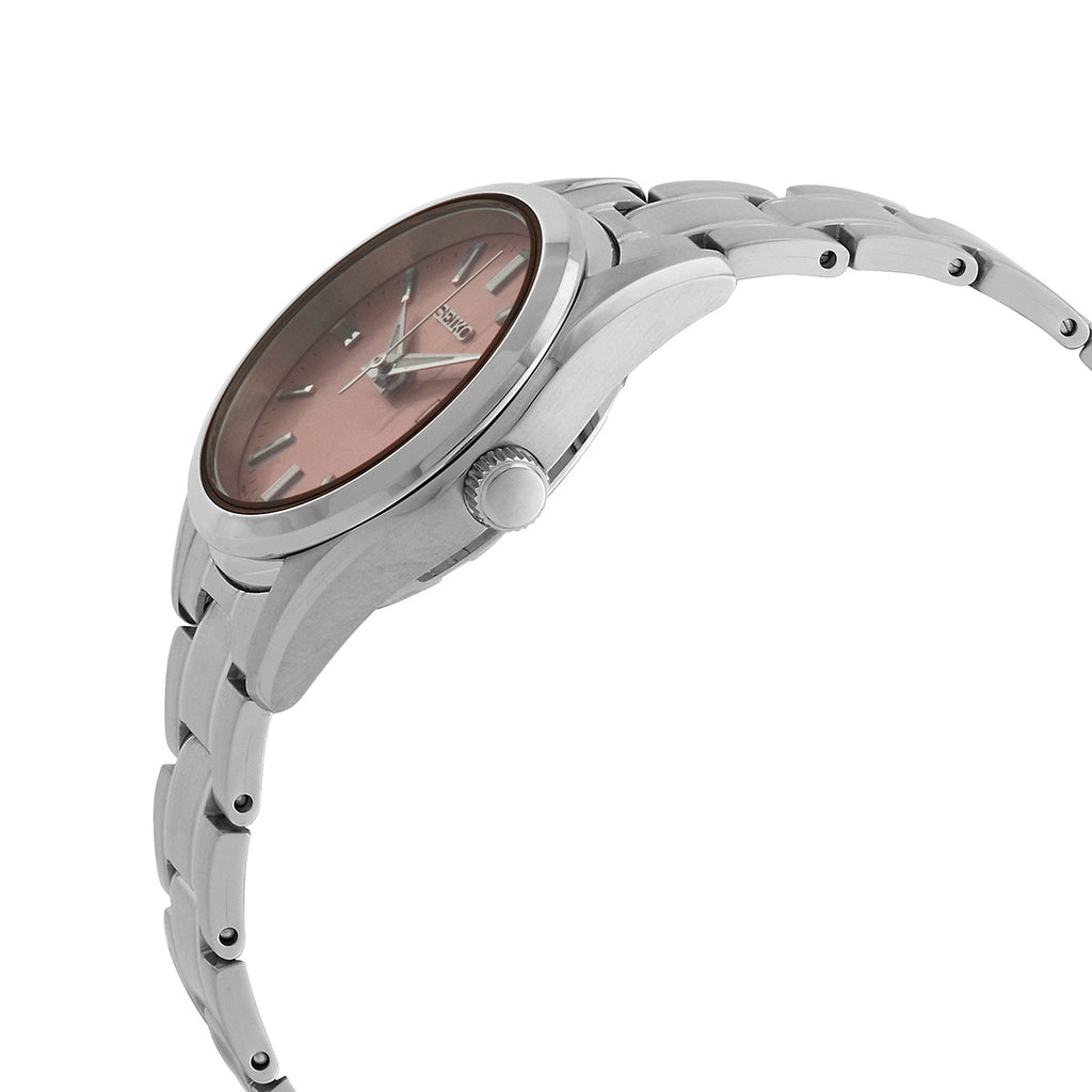 Seiko Quartz Pink Dial Ladies Watch SUR529
