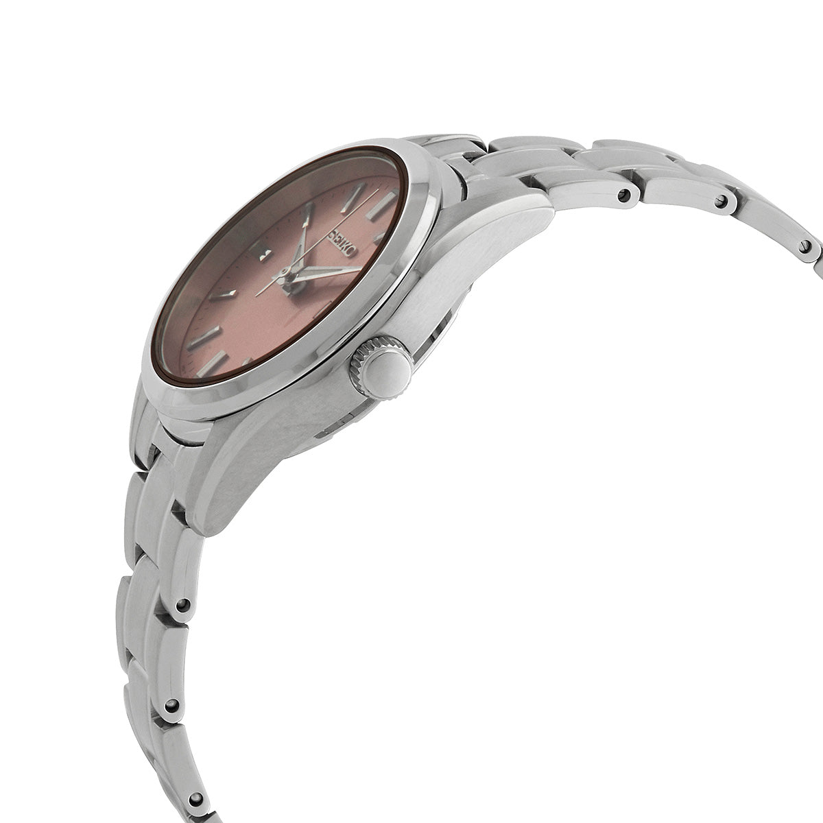 Seiko Quartz Pink Dial Ladies Watch SUR529